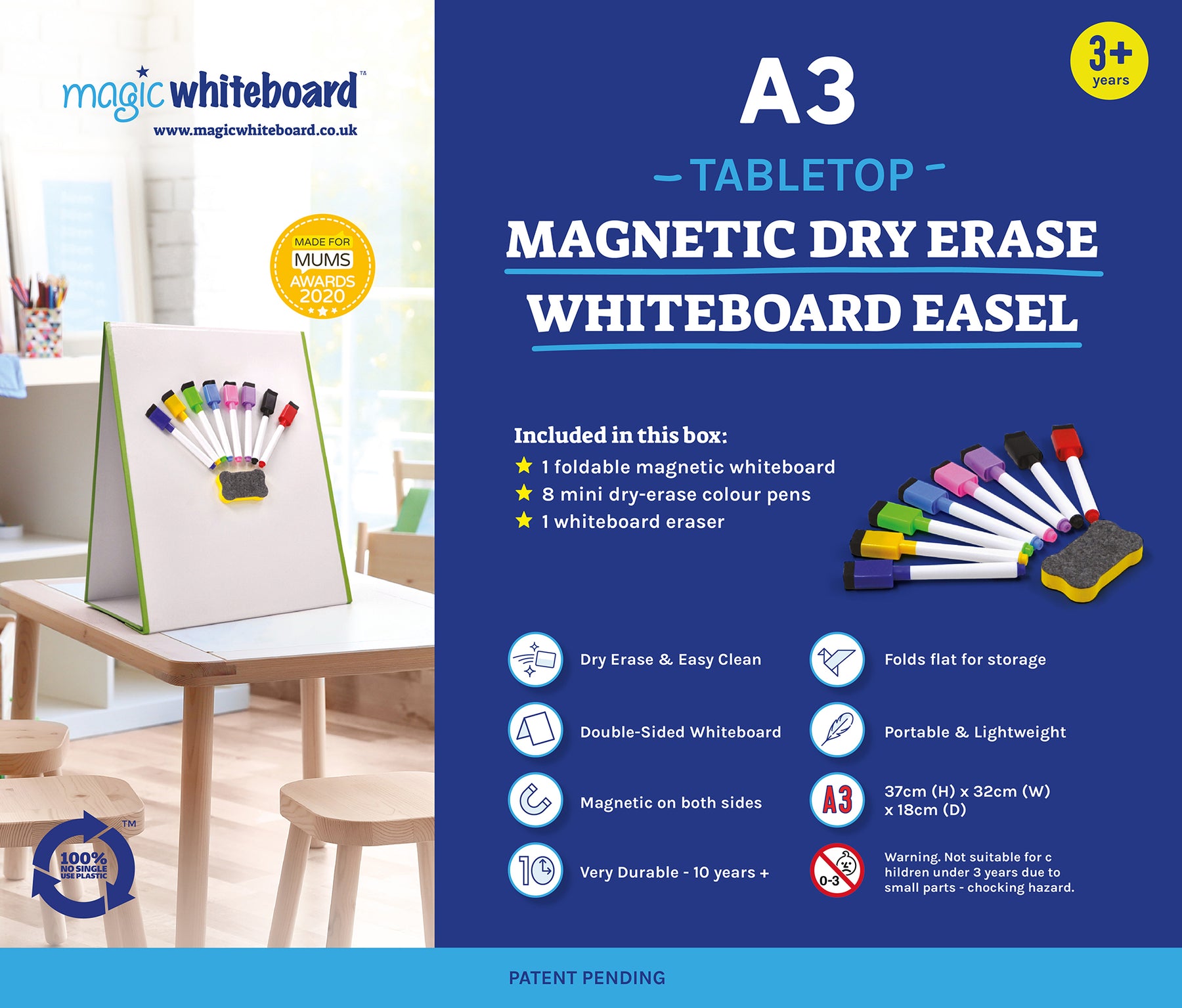 Primary schools encourage learning with tabletop whiteboard easels