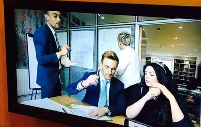 Magic Whiteboard on BBC The Apprentice