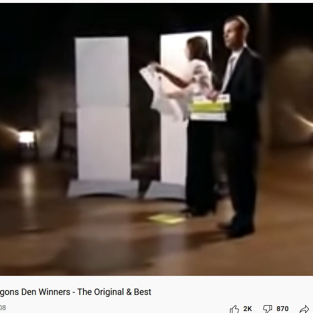 Magic Whiteboard Dragons' Den