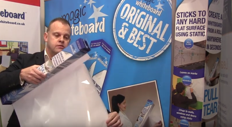 Neil Westwood demonstrating Magic Whiteboard