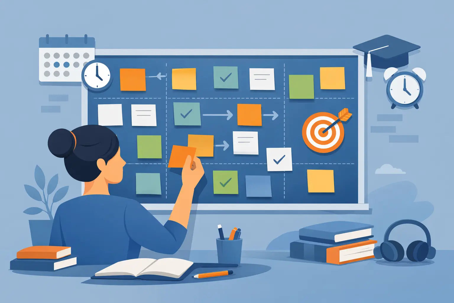 How to Build an Exam Revision Planning Board