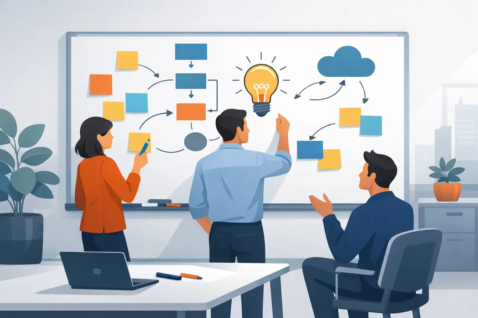 Best Brainstorming Whiteboard for Office Use