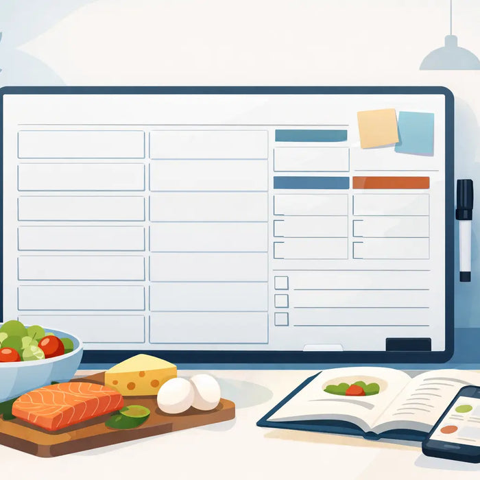 Why a Weekly Meal Planner Whiteboard Works