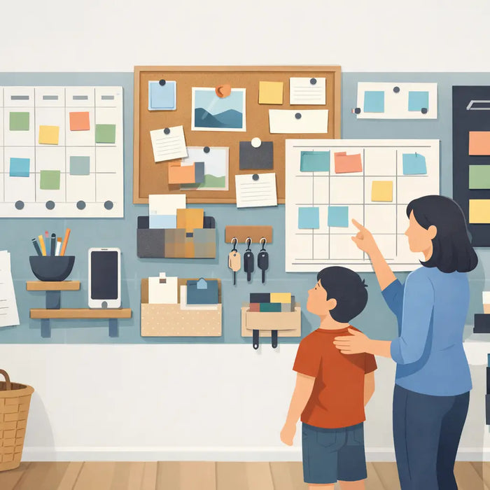 12 Family Command Centre Wall Ideas That Work