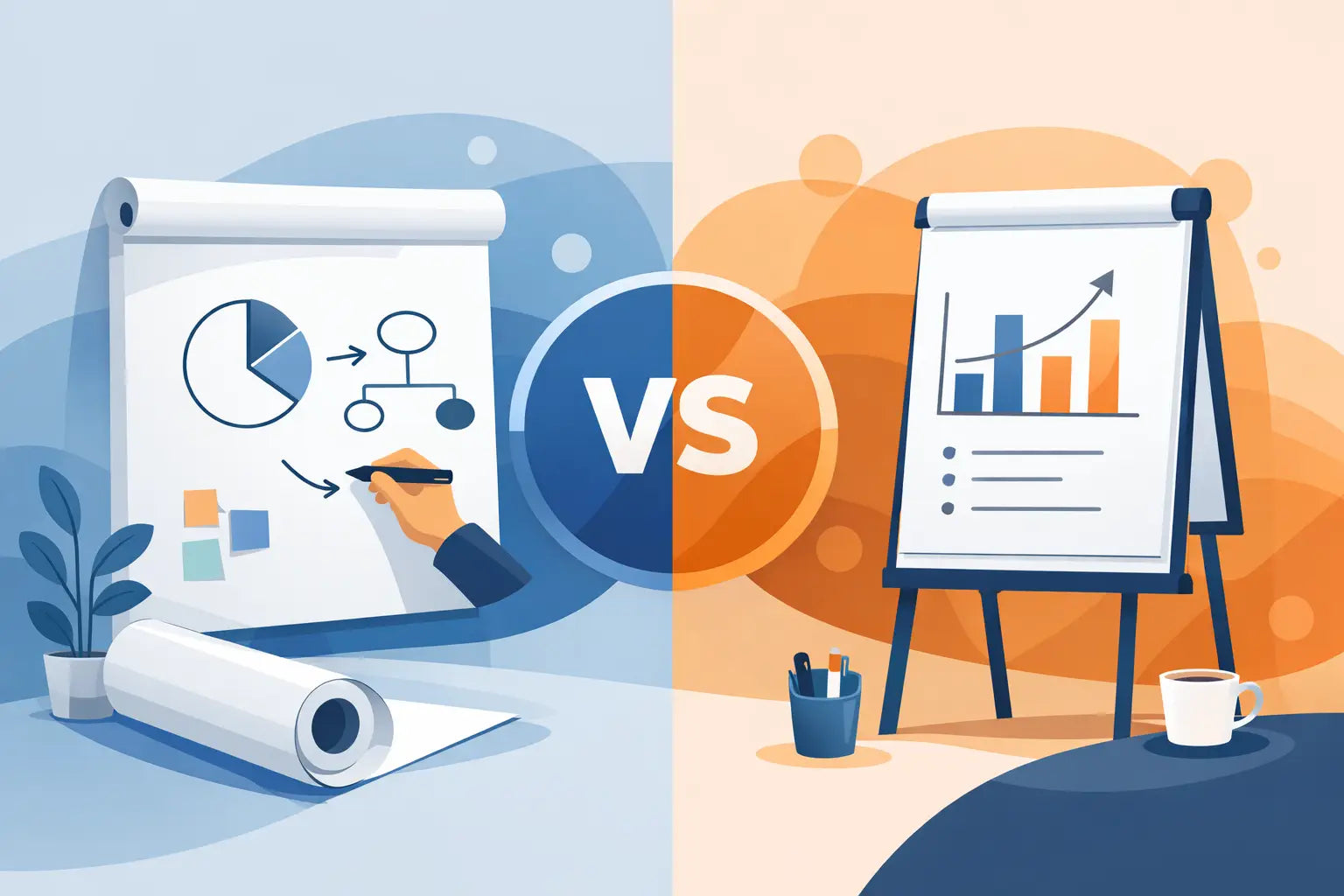 Whiteboard Roll vs Flipchart: Which Works Best?