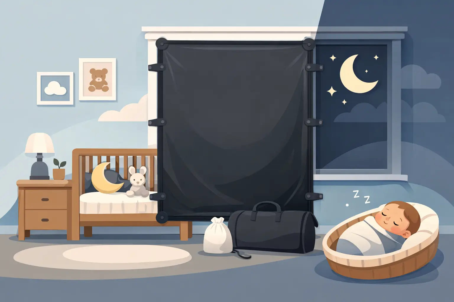 Portable Nursery Blackout Blind Review