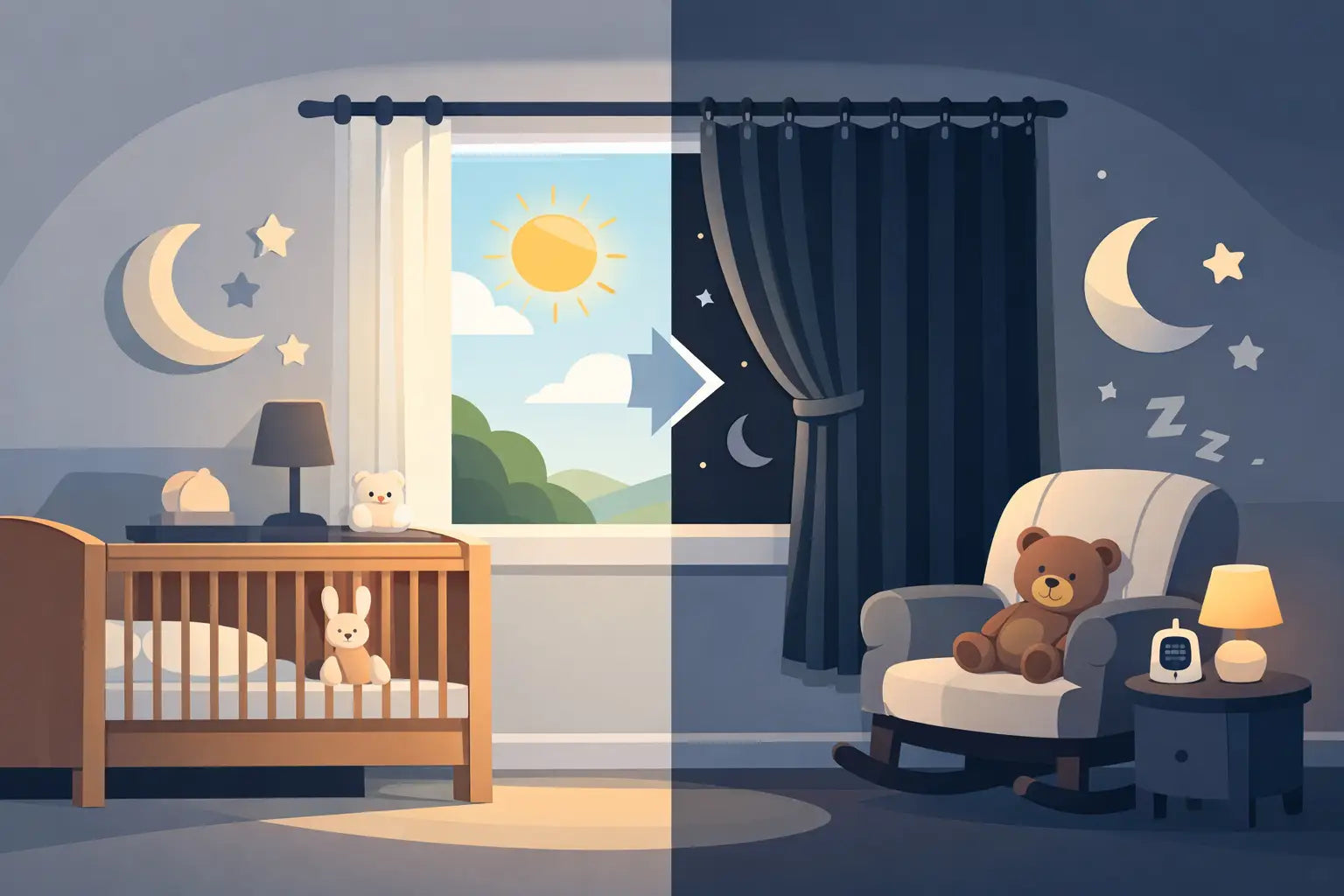 How to Make Nursery Blackout That Works