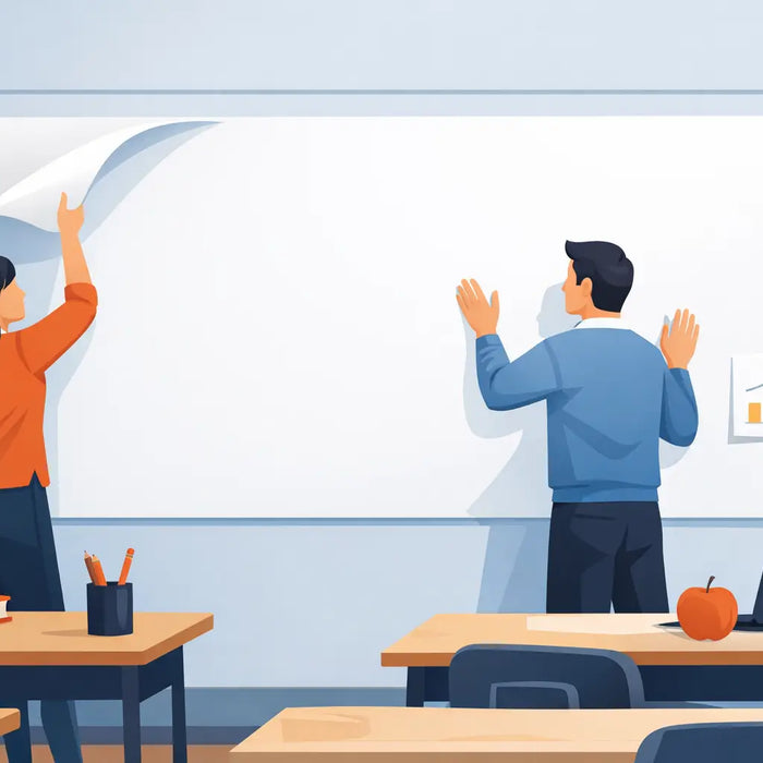 Classroom Wall Whiteboard Roll That Works