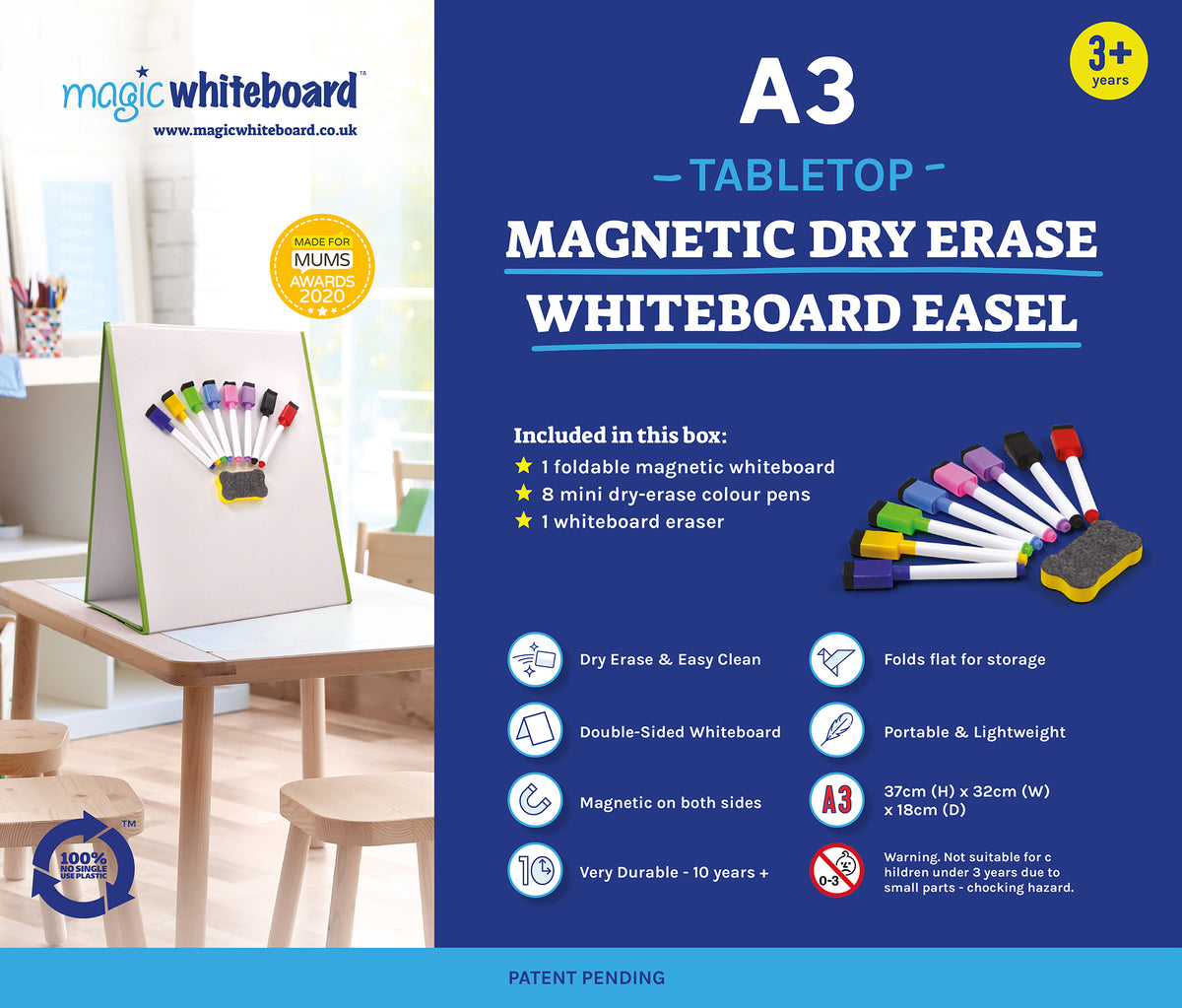 Primary schools encourage learning with tabletop whiteboard easels