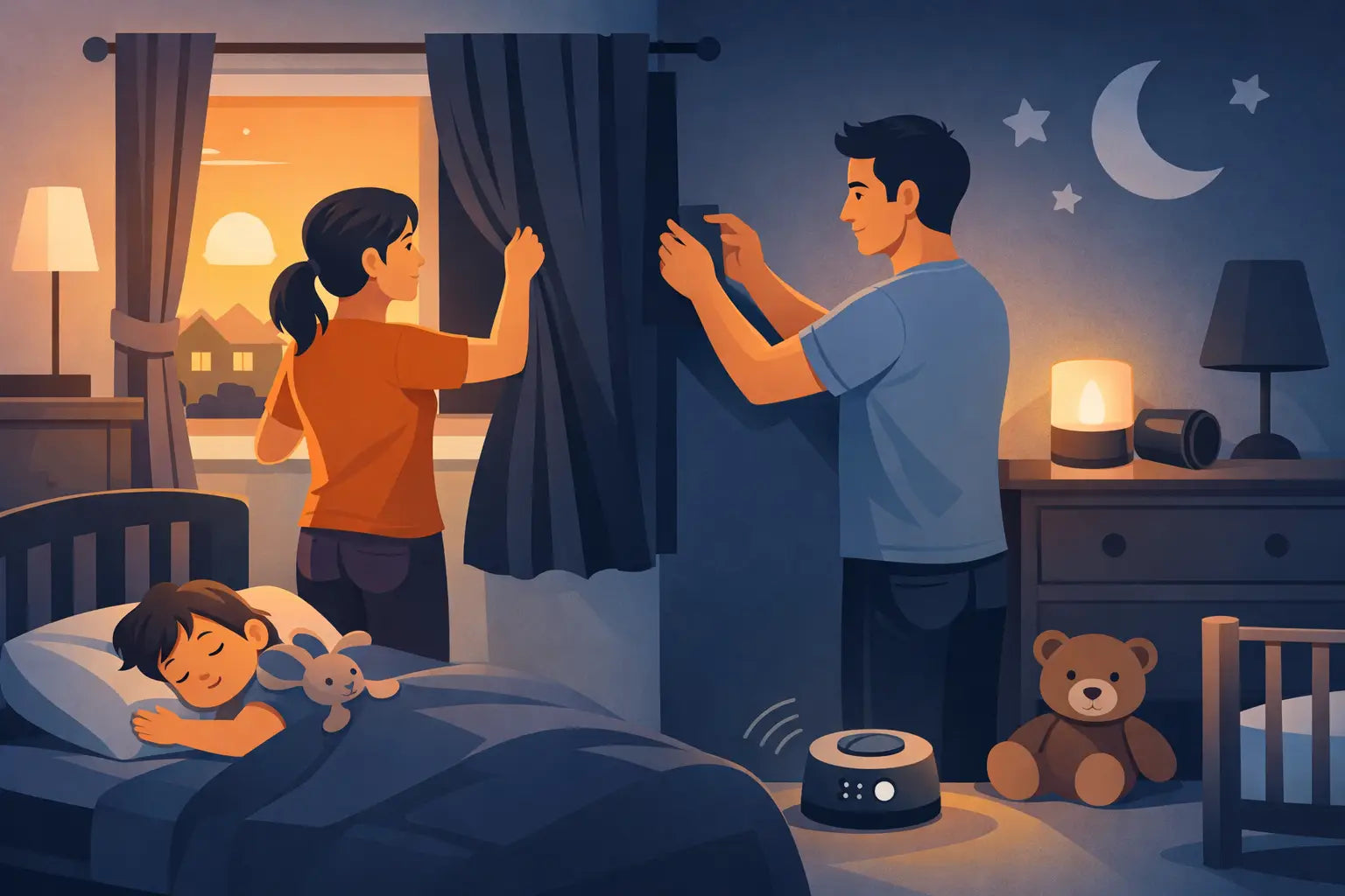 Parent Guide to Sleep Darkening Rooms Fast