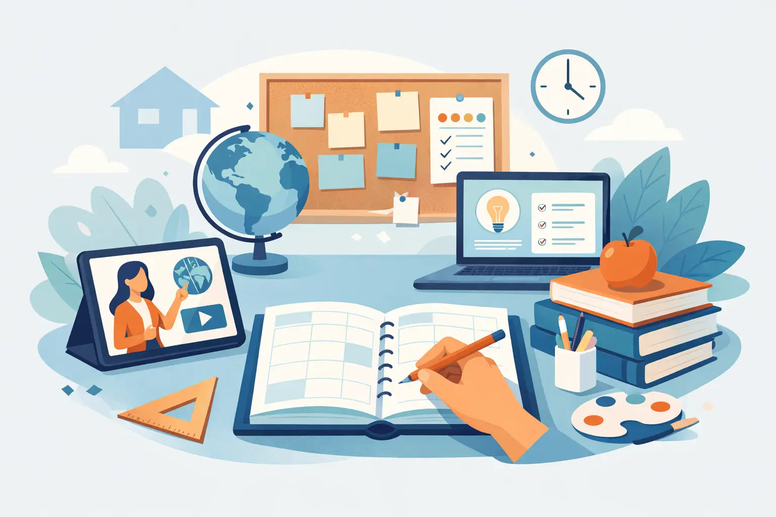 How to Set Up Homeschool Planning