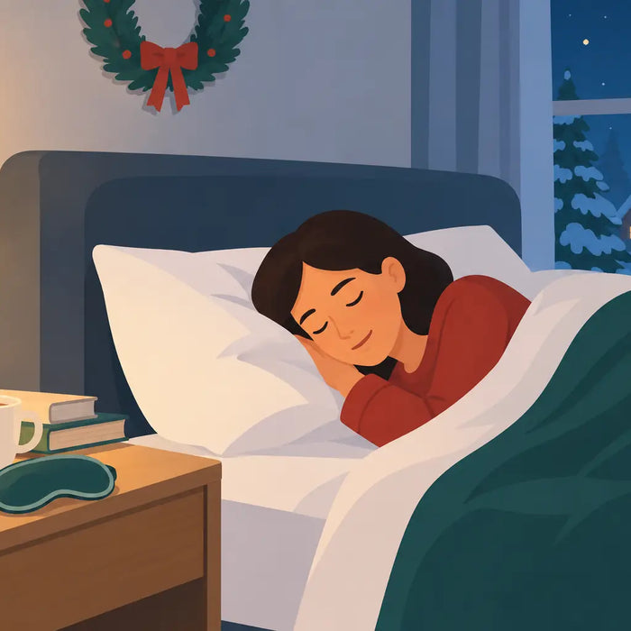 A Holiday Bedtime Routine Example for Better Sleep