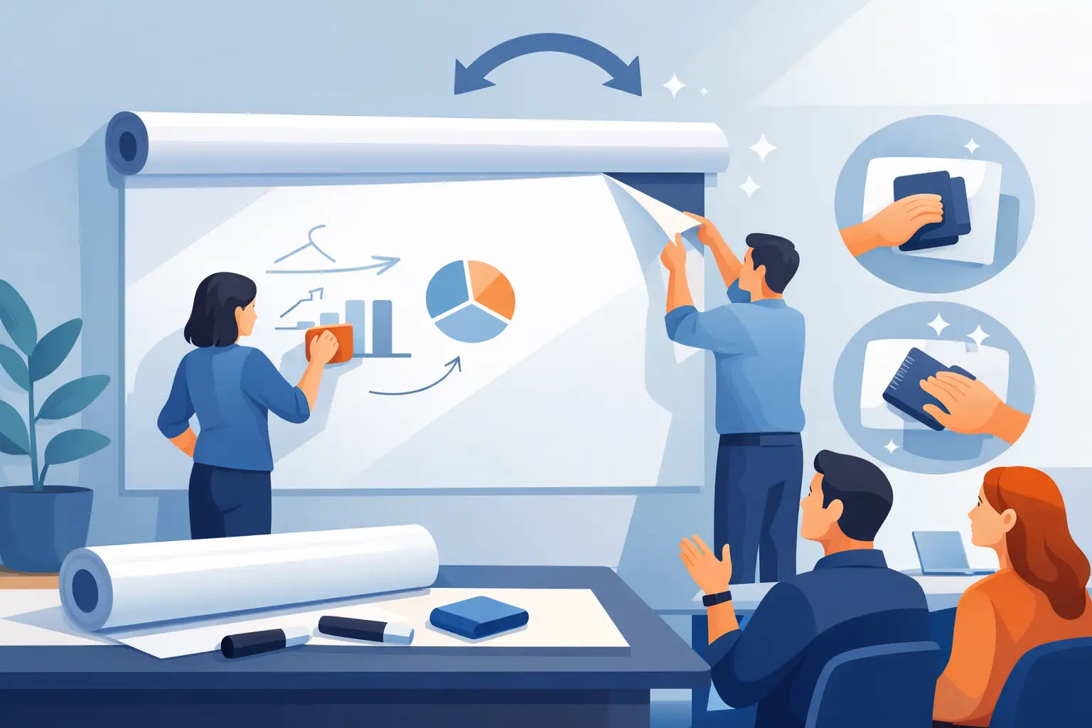 Are Whiteboard Rolls Reusable? Yes - Here’s How