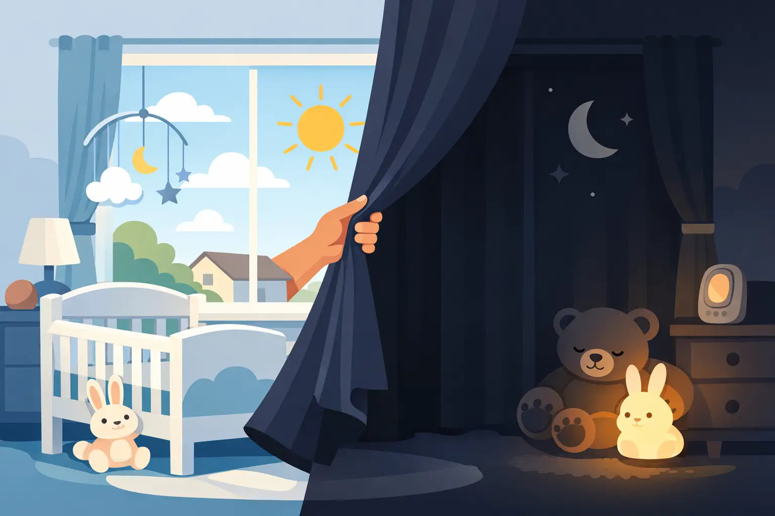 How to Darken a Nursery Window Fast