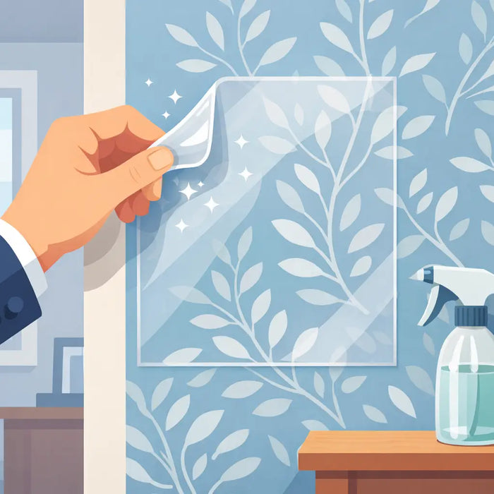 Can Static Cling Stick to Wallpaper Safely?
