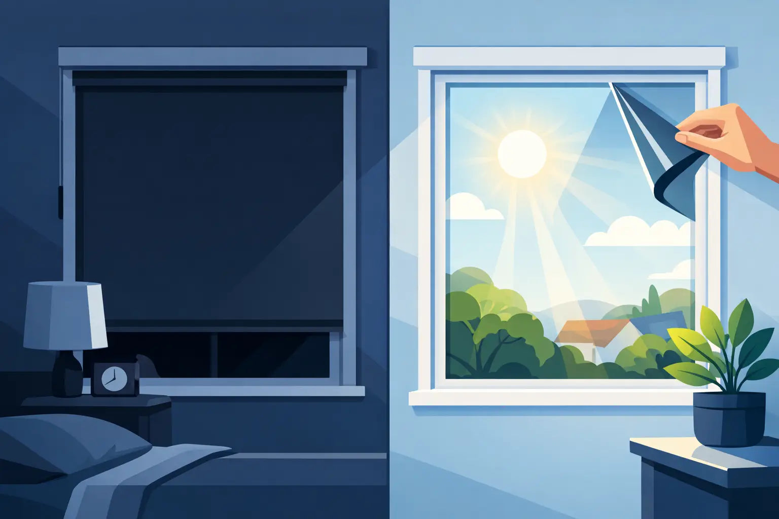 Blackout Blind vs Window Film: Which Works?