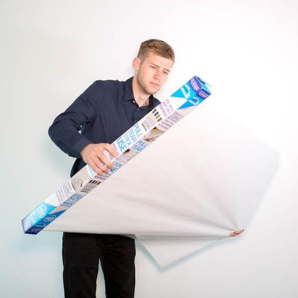 Magic Rolling Paper Magic Whiteboard - Dragons’ Den Winners-Magic Whiteboard Limited