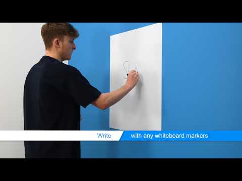 Magic Whiteboard 25 Sheet Roll WHITE (23.5” x 31.5” x 26 Ft.) Portable –  Magic Whiteboard Products