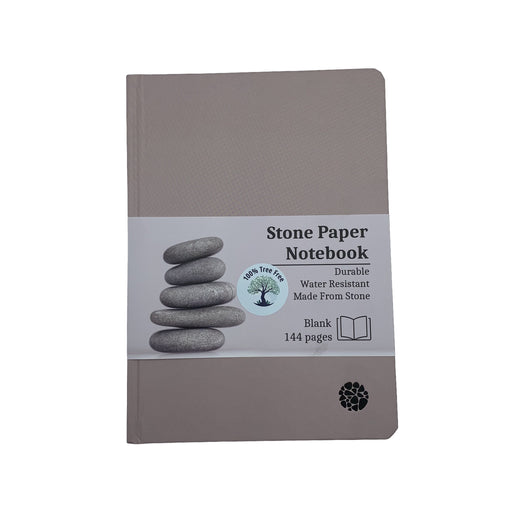 A5 100% Tree Free Notebooks - Stone Paper Notebook - Blank - Hardback - Muscat Rose - Magic Whiteboard Limited