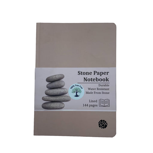 A5 100% Tree Free Notebooks - Lined - Hardback - Muscat Rose - Stone Paper Notebook - Magic Whiteboard Limited