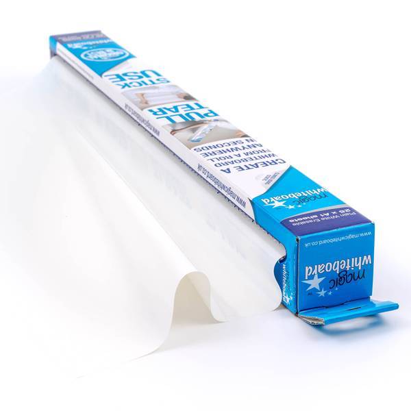 A1 Magic Whiteboard Flipchart Paper ™ - 25 sheet roll - 60cm by 80cm 